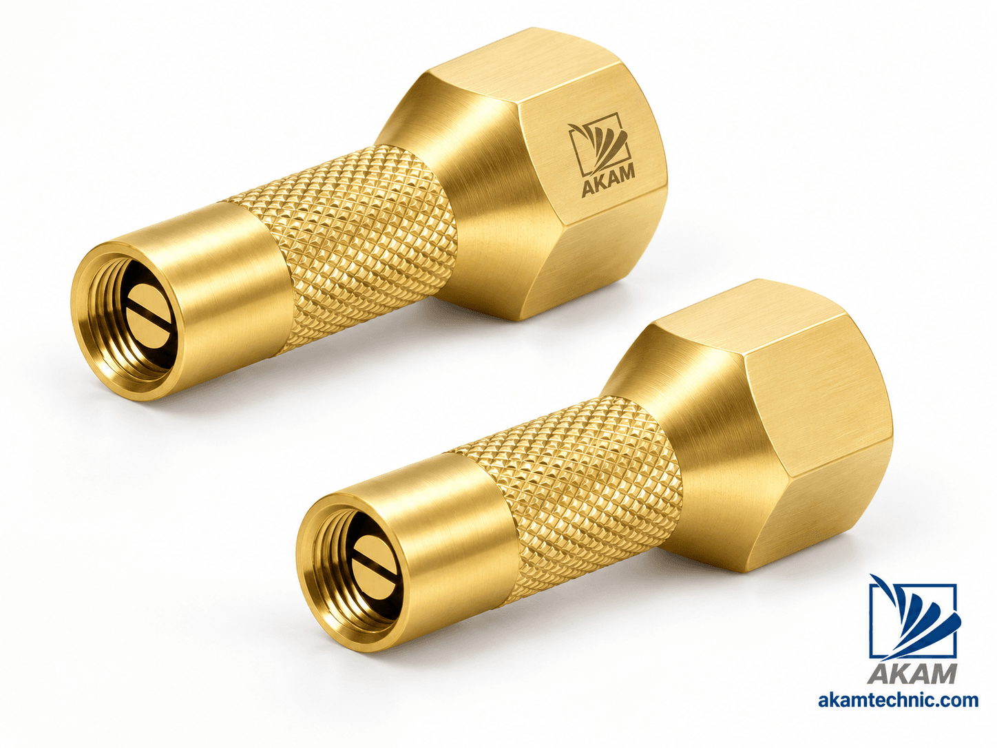 Brass Aircraft Tire Valve Adapter